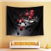 Strawberry and blueberry hanging tapestry picnic beach sheet Bedspread Decor   253702226389